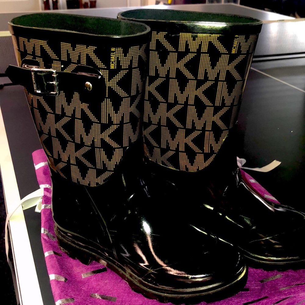 MK rain boots